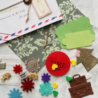 Mini Book Kit - Travel Memories - 4 Styles