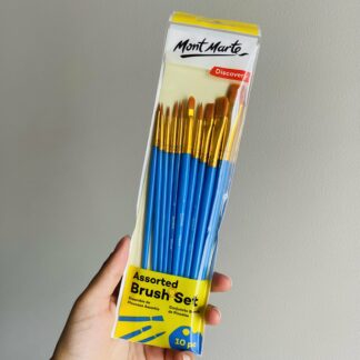 Mont Marte Assorted Brush Set Discovery 10pc