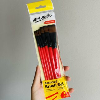 Mont Marte Assorted Brush Set Discovery 6pc