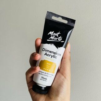Mont Marte Dimension Acrylic 75ml – Gold