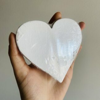 Panel Canvas Heart Shape - 100mm - 3pc