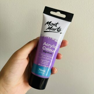 Mont Marte Signature Acrylic Colour 75ml – Light Purple