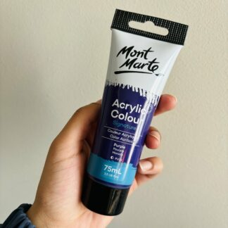 Mont Marte Signature Acrylic Colour 75ml – Purple