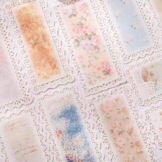 Pastel Lace Decorative Paper - 10pc