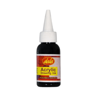 Dala Drawing Ink - Black - 50ml