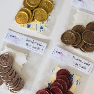 English Eid Mubarak Readymade Wax Seals - 10pc